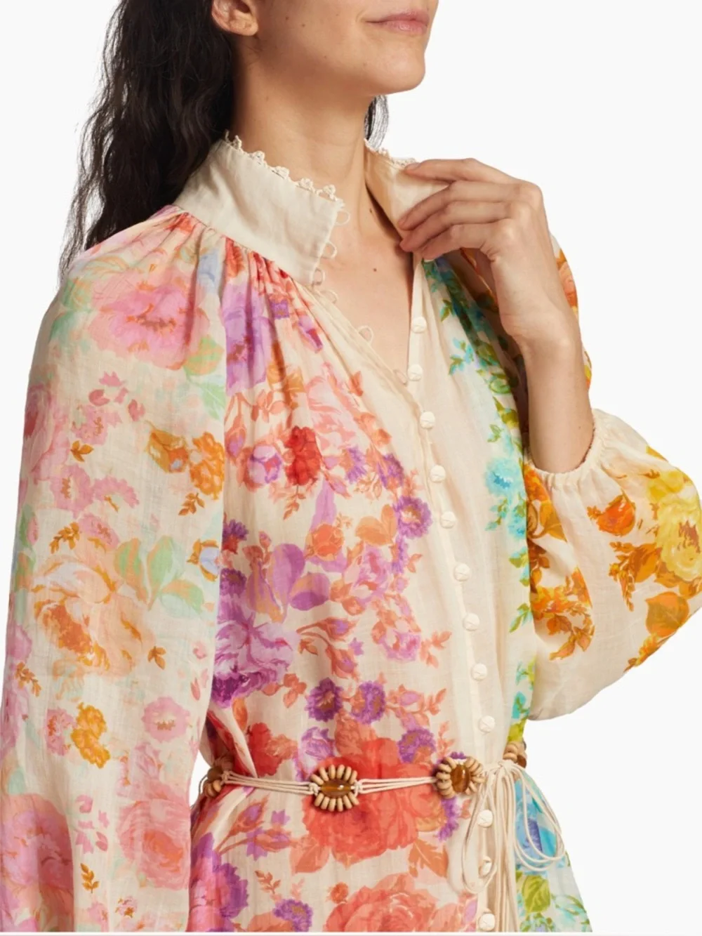 NWT $795 Zimmermann Raie Lantern Minidress
Size AU OP, US 2P - Picture 5 of 17